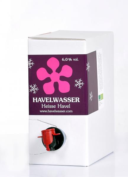 Heisse Havel Rot Bio 3 Liter Bag in Box 4260415330260
