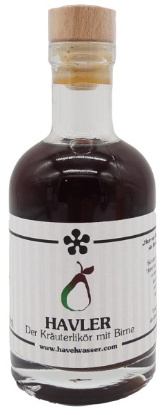 Havler - Der Kräuterlikör mit Birne (200ml) 4260415330307