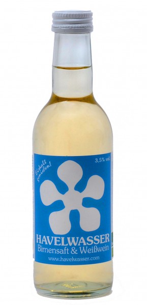 Havelwasser Weiß Bio - Birnensaft küsst Weißwein 250ml 4260415330024
