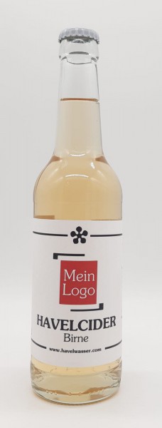 Bio Havelcider mit individuellem Etikett