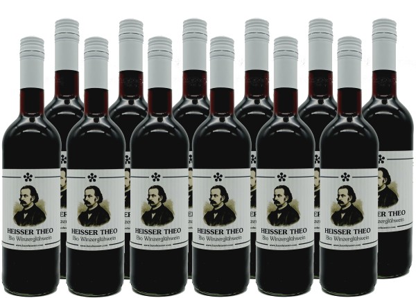 12er Heisser Theo Winzerglühwein Rot Bio 750ml