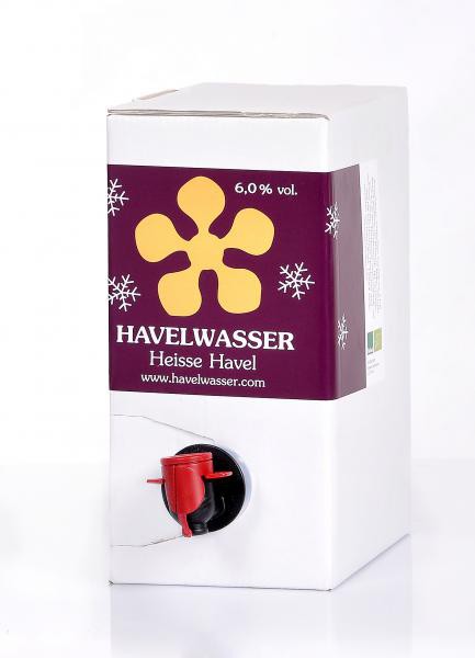 Heisse Havel Weiß Bio 3 Liter Bag in Box 4260415330253
